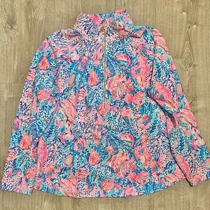 Lilly Pulitzer UPF 50+ Skipper Round Hem Popover